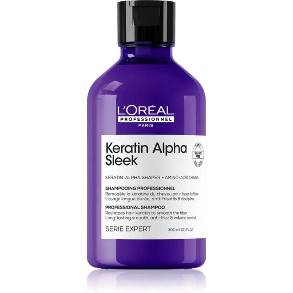 L’Oréal Professionnel L’Oréal Professionnel Serie Expert Keratin Alpha Sleek šampon za glatke frizure 300 ml