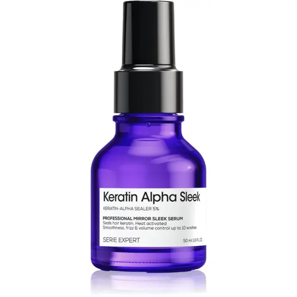 L’Oréal Professionnel L’Oréal Professionnel Serie Expert Keratin Alpha Sleek serum za zaglađivanje za sjajnu i mekanu kosu 50 ml