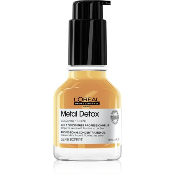 L’Oréal Professionnel L’Oréal Professionnel Serie Expert Metal Detox hranjivo ulje za kosu protiv pucanja kose 50 ml