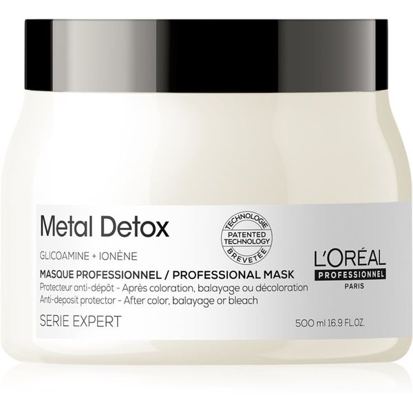 L’Oréal Professionnel L’Oréal Professionnel Serie Expert Metal Detox maska za dubinsku njegu za obojenu i oštećenu kosu 500 ml