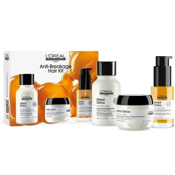 L’Oréal Professionnel L’Oréal Professionnel Serie Expert Metal Detox poklon set za obojenu i oštećenu kosu