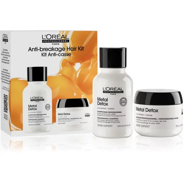 L’Oréal Professionnel L’Oréal Professionnel Serie Expert Metal Detox poklon set za obojenu i oštećenu kosu za žene
