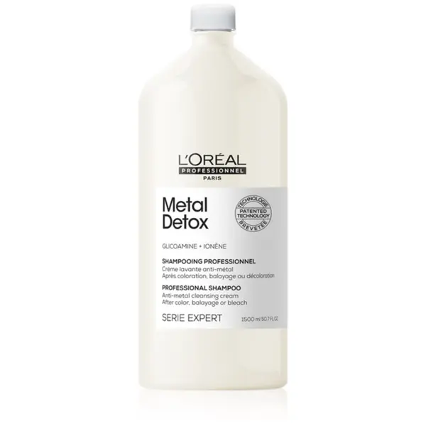 L’Oréal Professionnel L’Oréal Professionnel Serie Expert Metal Detox šampon za dubinsko čišćenje za obojenu i oštećenu kosu 1500 ml