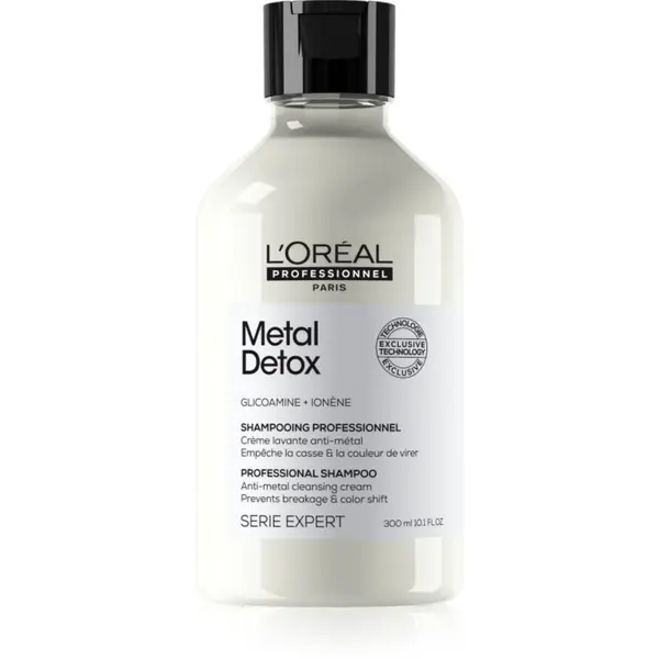 L’Oréal Professionnel L’Oréal Professionnel Serie Expert Metal Detox šampon za dubinsko čišćenje za obojenu i oštećenu kosu 300 ml
