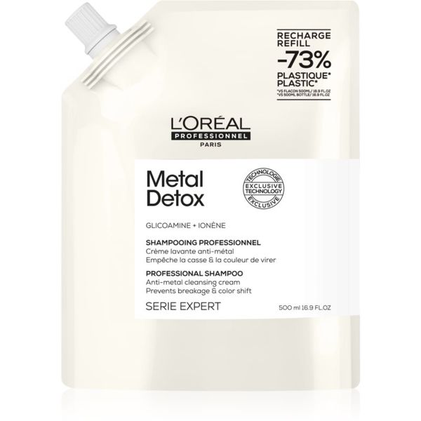 L’Oréal Professionnel L’Oréal Professionnel Serie Expert Metal Detox šampon za dubinsko čišćenje za obojenu i oštećenu kosu 500 ml
