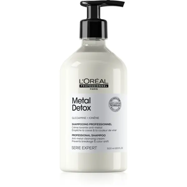 L’Oréal Professionnel L’Oréal Professionnel Serie Expert Metal Detox šampon za dubinsko čišćenje za obojenu i oštećenu kosu 500 ml