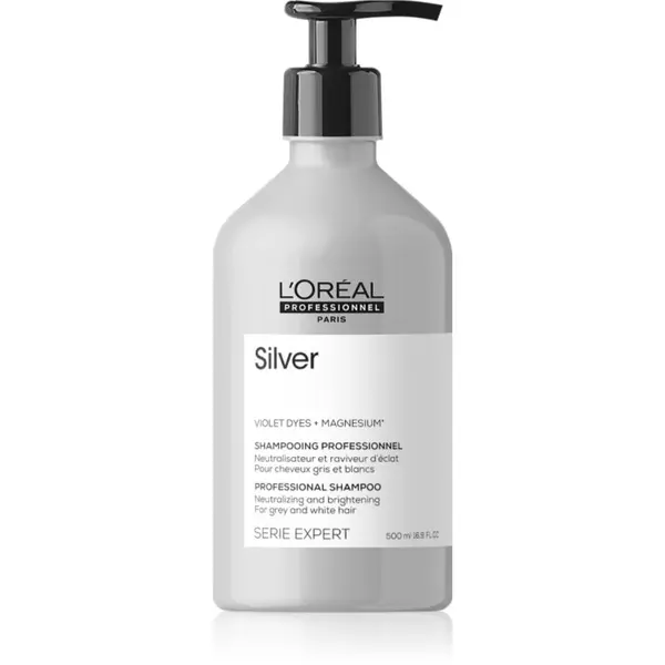 L’Oréal Professionnel L’Oréal Professionnel Serie Expert Silver srebrni šampon za sijedu kosu 500 ml