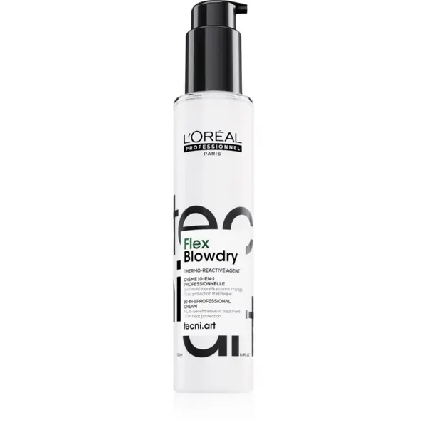 L’Oréal Professionnel L’Oréal Professionnel Tecni.Art Flex Blowdry hranjiva i termozaštitna krema 150 ml