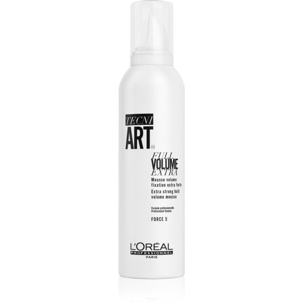 L’Oréal Professionnel L’Oréal Professionnel Tecni.Art Full Volume Extra strong hold pjena za učvršćivanje za volumen 250 ml