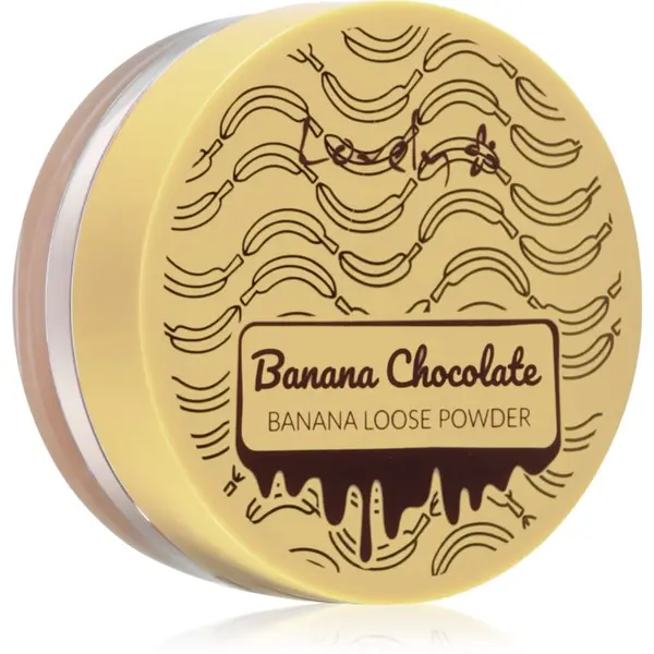 Lovely Lovely Banana Chocolate Loose Powder puder u prahu za ujednačavanje tena lica 8 g