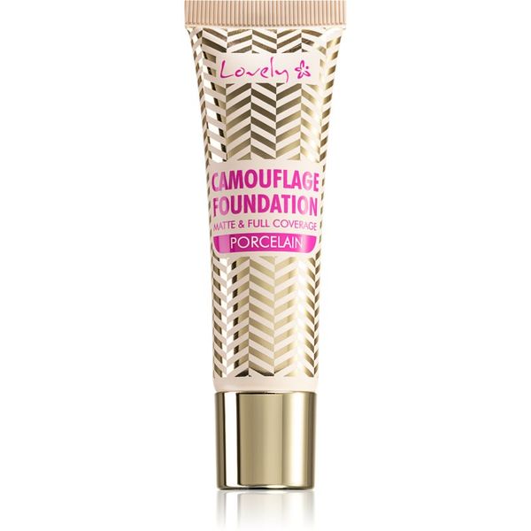 Lovely Lovely Camouflage puder s visokim prekrivanjem nijansa Porcelain 25 g