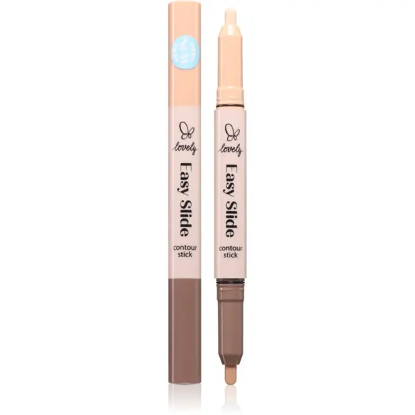 Lovely Lovely Easy Slide Contour Stick dvostrani korektor nijansa 02 1 kom