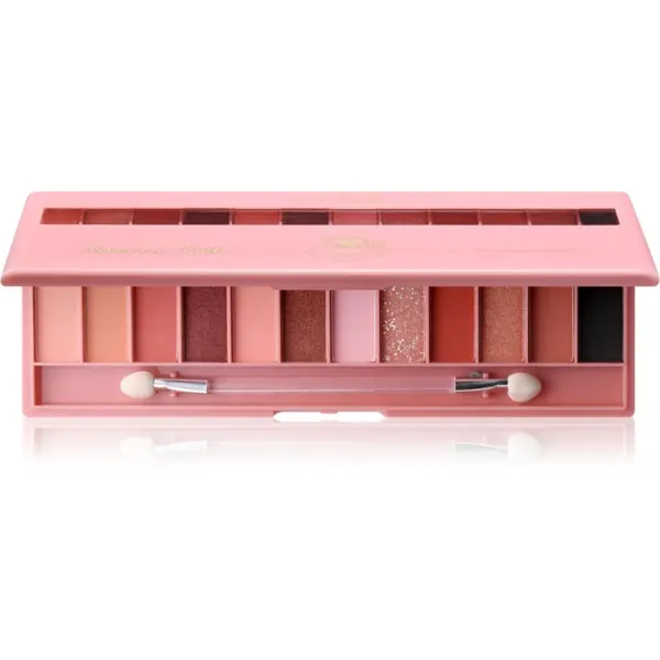Lovely Lovely Never Too Latte paleta sjenila za oči 12 g