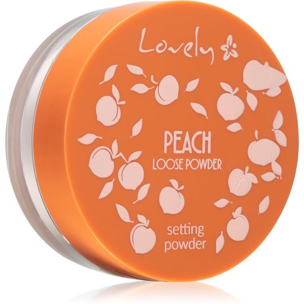 Lovely Lovely Peach Setting Powder matirajući puder za učvršćivanje