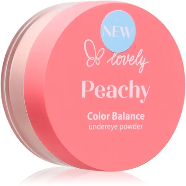 Lovely Lovely Peachy Color Balance Undereye Powder puder u prahu nijansa Peach 3.5 g