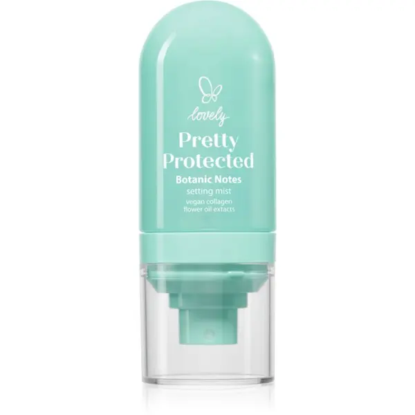 Lovely Lovely Pretty Protected Setting Mist sprej za fiksiranje šminke s mat efektom 60 ml