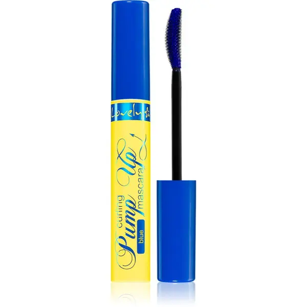 Lovely Lovely Pump Up maskara za volumen i uvijanje trepavica nijansa Blue 8 g