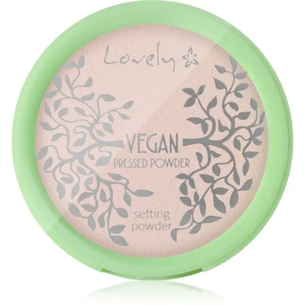 Lovely Lovely Vegan Pressed Powder transparentni puder u kamenu 8 g