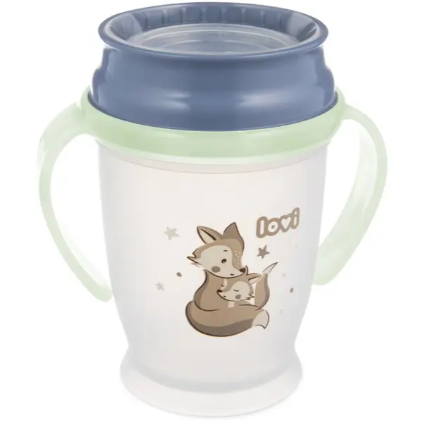 LOVI LOVI NIGHT&DAY Cup 360° čašica Fox 250 ml