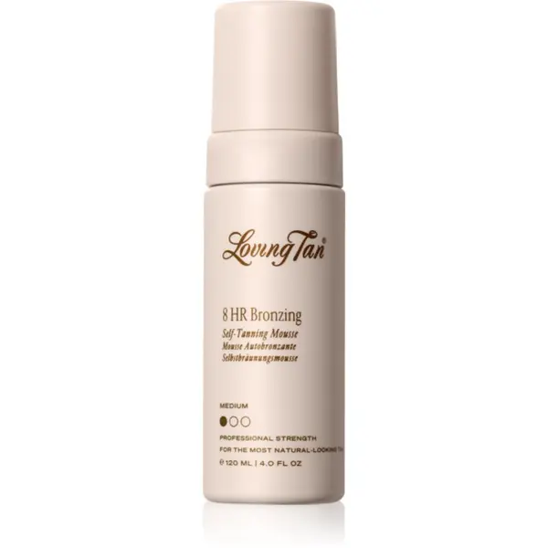 Loving Tan Loving Tan Bronzing Mousse pjena za samotamnjenje nijansa Medium 120 ml