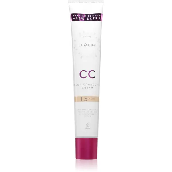 Lumene Lumene CC Color Correcting Cream CC krema za ujednačavanje tena SPF 20 nijansa 1.5 Fair (Warm) 50 ml