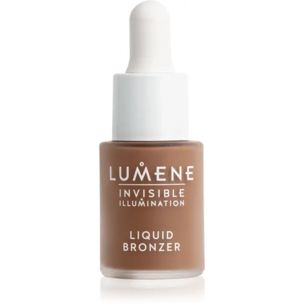 Lumene Lumene Invisible Illumination Instant Glow tekući bronzer nijansa Deep Glow 15 ml