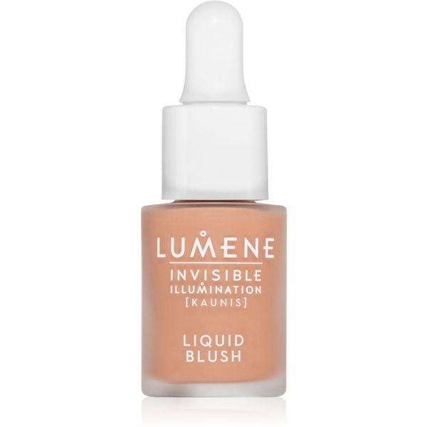 Lumene Lumene Invisible Illumination tekuće rumenilo za sjaj lica nijansa Pink Blossom 15 ml