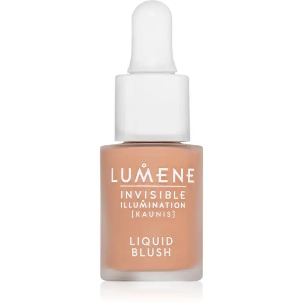 Lumene Lumene Invisible Illumination tekuće rumenilo za sjaj lica nijansa Pink Blossom 15 ml