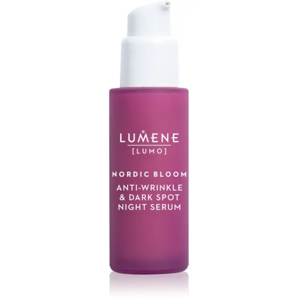 Lumene Lumene Nordic Bloom [LUMO] noćni serum protiv bora i crnih mrlja 30 ml