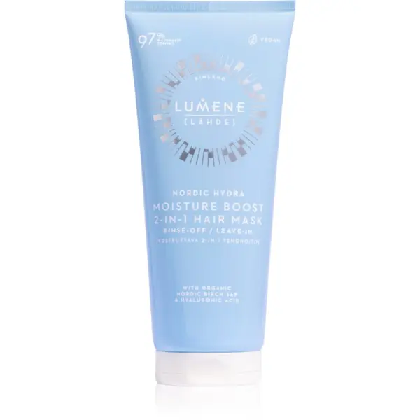 Lumene Lumene Nordic Hydra [LÄHDE] Moisture Boost hidratantna maska za kosu 2 u 1 200 ml