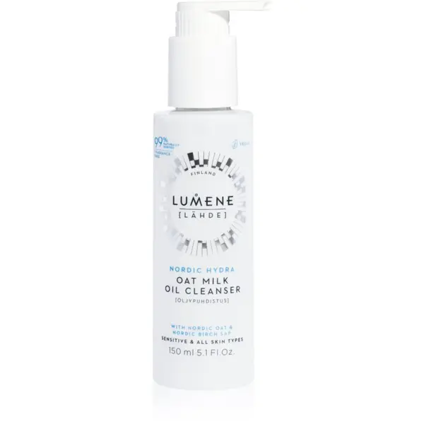 Lumene Lumene Nordic Hydra [LÄHDE] Oat Milk nježno ulje za čišćenje za osjetljivu kožu lica 150 ml