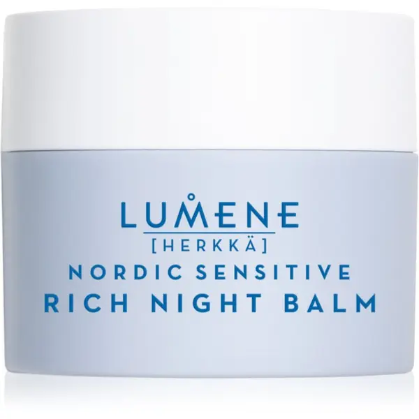 Lumene Lumene Nordic Sensitive [HERKKÄ] Rich Night Balm umirujući noćni balzam za osjetljivu kožu lica 50 ml