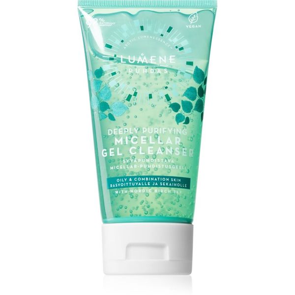 Lumene Lumene PUHDAS Deeply Purifying micelarni gel za čišćenje za mješovitu i masnu kožu 150 ml