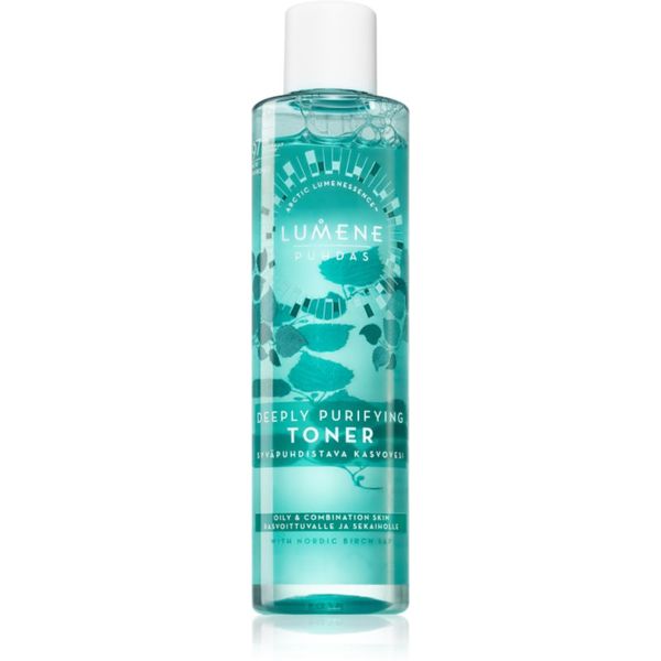 Lumene Lumene PUHDAS Deeply Purifying tonik za čišćenje za regulaciju sebuma i smanjivanje pora 200 ml