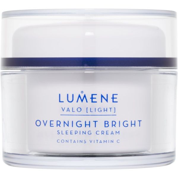 Lumene Lumene VALO Overnight Bright posvjetljujuća noćna krema s vitaminom C 50 ml