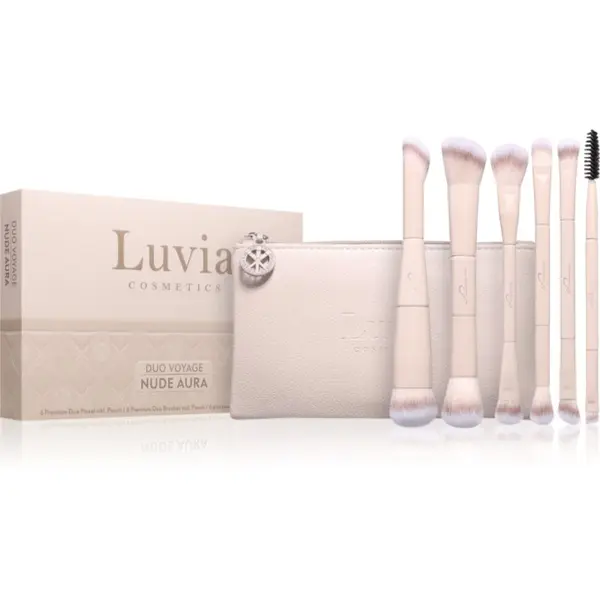 Luvia Cosmetics Luvia Cosmetics Duo Voyage set kistova u torbici Nude Aura
