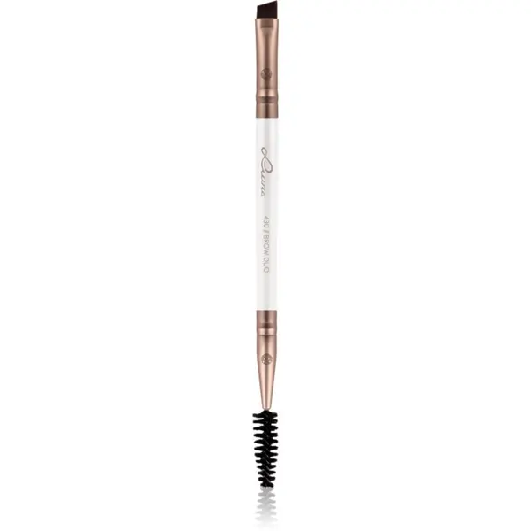 Luvia Cosmetics Luvia Cosmetics Elegance Brow Duo obostrani kist za obrve 430 1 kom