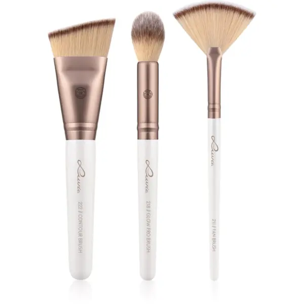 Luvia Cosmetics Luvia Cosmetics Highlight & Contour Set set kistova u torbici