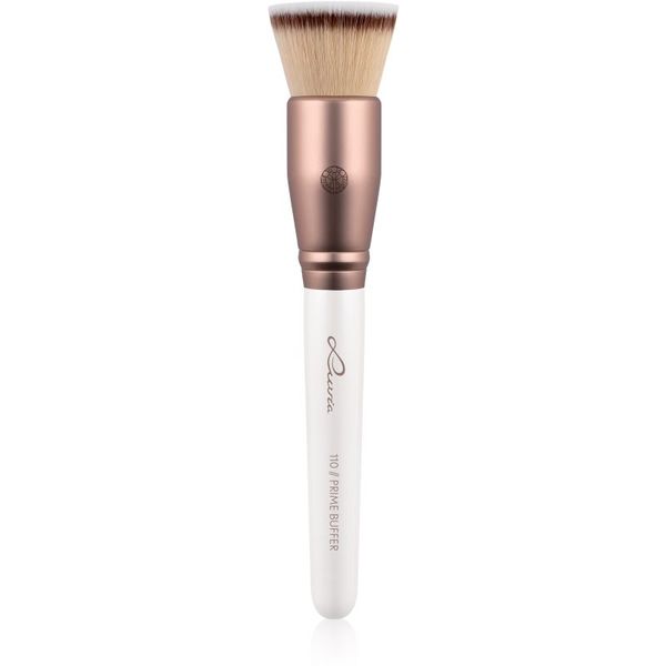 Luvia Cosmetics Luvia Cosmetics Prime Vegan Prime Buffer stožasti kist za make-up Pearl White / Metallic Coffee Brown 1 kom