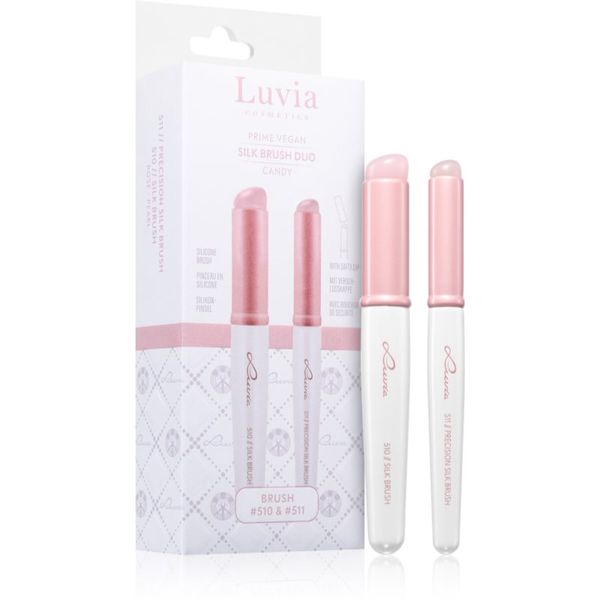 Luvia Cosmetics Luvia Cosmetics Silk Brush Duo Candy set kistova