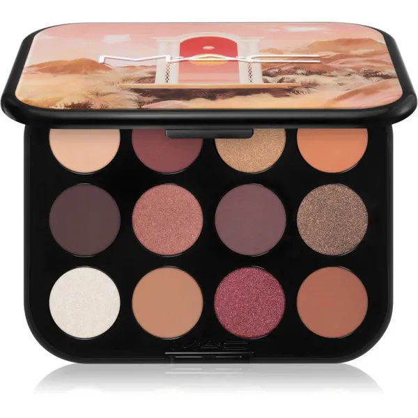 MAC Cosmetics MAC Cosmetics Connect In Colour Eye Shadow Palette 12 shades paleta sjenila za oči nijansa Future Flame 12,2 g