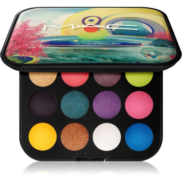 MAC Cosmetics MAC Cosmetics Connect In Colour Eye Shadow Palette 12 shades paleta sjenila za oči nijansa Hi-Fi Colour 12,2 g