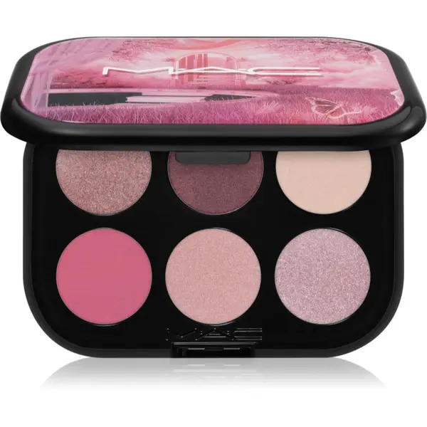 MAC Cosmetics MAC Cosmetics Connect In Colour Eye Shadow Palette 6 shades paleta sjenila za oči nijansa Rose Lens 6.25 g