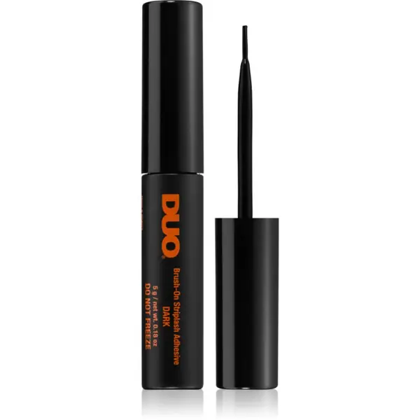MAC Cosmetics MAC Cosmetics Duo Brush On Striplash ljepilo za umjetne trepavice s kistom nijansa Dark Tone 5 g