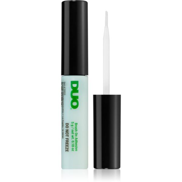 MAC Cosmetics MAC Cosmetics Duo Brush On Striplash ljepilo za umjetne trepavice s kistom nijansa White/Clear 5 g