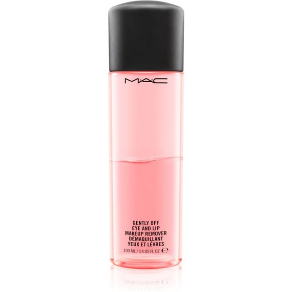 MAC Cosmetics MAC Cosmetics Gently Off Eye and Lip Makeup Remover dvofazno sredstvo za uklanjanje make-upa s usana i oko očiju 100 ml