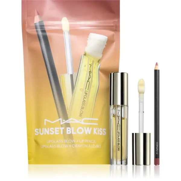 MAC Cosmetics MAC Cosmetics Kits Sunset Blow Kiss Lip Combo poklon set za usne