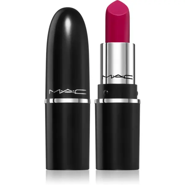 MAC Cosmetics MAC Cosmetics MACximal Sleek Satin Lipstick Mini satenasti ruž za usne za savršeni izgled nijansa REBEL 1.5 g