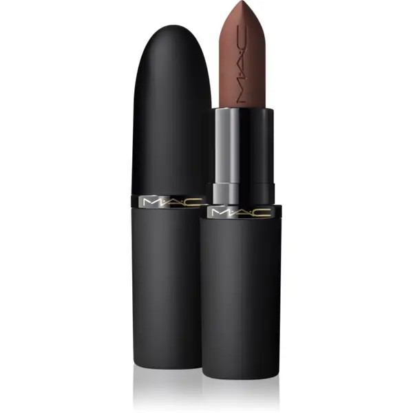 MAC Cosmetics MAC Cosmetics Powder Kiss Hazy Matte matirajući ruž za usne nijansa Chestnut 3.5 g