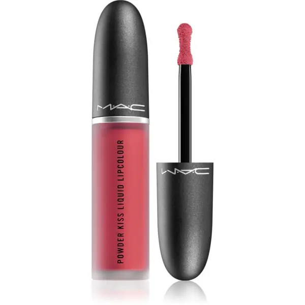 MAC Cosmetics MAC Cosmetics Powder Kiss Liquid Lipcolour mat tekući ruž za usne nijansa A Little Tamed 5 ml